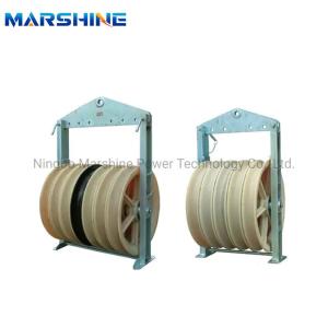 Quality Welding MC Nylon Wire Stringing Blocks Cable Sheave Pulley 660mm wholesale