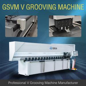 Quality Door Frame Vertical V Cutting Machine V Grooving Machine For Sheet Metal wholesale