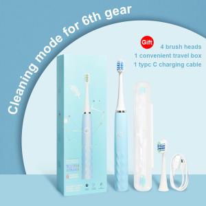 Quality Electric whitening Toothbrush One Key Switch enjoy 6 Types OF Dental Care Toothbrush OEM and stock wholesale