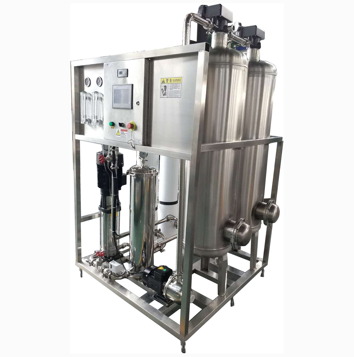 HYDRANAUTICS Reverse Osmosis Water Purification Machine Stainless Steel / FRP