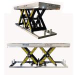 8000kg Hydraulic Electric Double Scissor Lift Table 3.4mx1.2m Max Height 41.34in