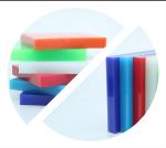 Versatile Translucent Blue Acrylic Sheet For Different Customer Acrylic Sheet