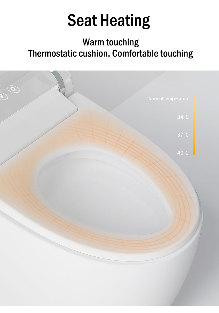 Tesia Modern Inodoro Ceramic Sensor Sanitary Ware Automatic Wc Floor Mounted Smart Toilet For Sale