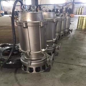 Quality Centrifugal Stainless Steel Submersible Pump 7M-60M Head 380V Copper Wire Motor wholesale