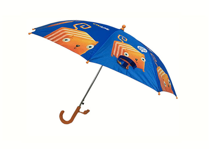 Automatic Small Personalized Kids Umbrella For Children Pongee Digital Printing