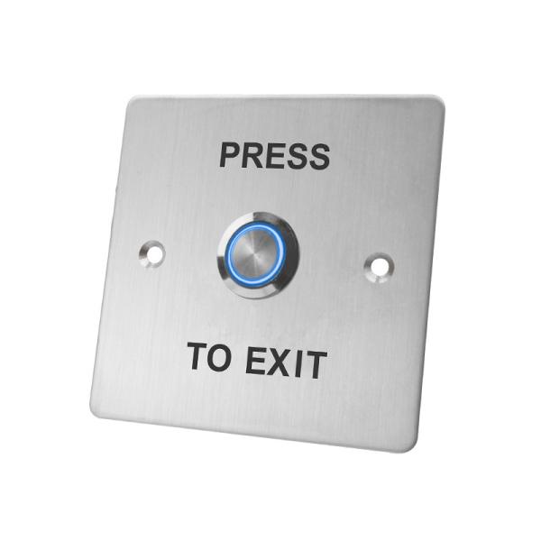 HS851L 86*86mm Thick faceplate 304 Stainless Steel Push Button,Output NO/NC/COM