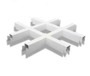 Quality Metal Grid False Aluminum Open Cell Ceiling 100 x 100 Decorative RAL Color wholesale