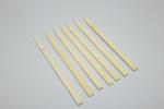 Unicolor Eco Friendly Bamboo Straws BBQ Disposable 3.0mm 4.0mm 5.0mm Diameter