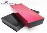 Clear Rigid Red PVC Sleeve Small Plastic Gift Boxes For Gifts 40X14.4X9cm