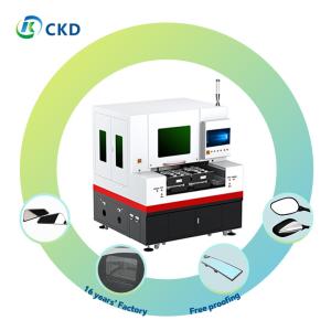 Quality HTI Control Mirror Glass Cutting Machine 0.2-5mm Cutting Capacity for Smooth Edges wholesale