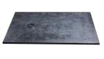 Stone Effect Polymarble Shower Bases , Black Shower Trays CE SGS Certification