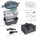 Convenient Square Shape Plastic Compartment ODM Cute Stainless Steel Thermos
