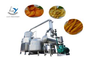 Quality 200kg Commercial Bathch Vacuum Fryer Machine , Automatic Snacks Frying Machine wholesale