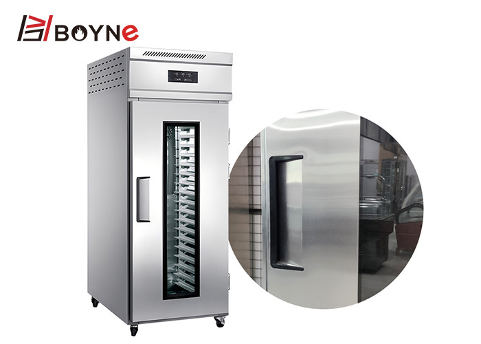 Commercial Fermentation Equipment Single Door Stainless Steel 18 Trays Chiller Proofer Retarder