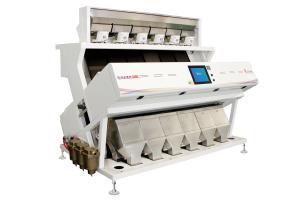 Quality AC220V 50Hz Peanut CCD Color Sorter Six Channels High Capacity Walnut Color Sorter wholesale