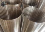 SS304 Slot 40 Continuous Slot Wire Wrapped Screen For Sand Control