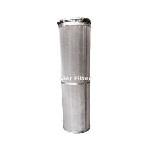 Quality Stainless Steel 316L Stable Filtering Precision Sintered Filter Cartridge High Strength wholesale