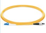 Simplex Duplex Fiber Optic Cable , LSZH Patch Cord CCTV Application