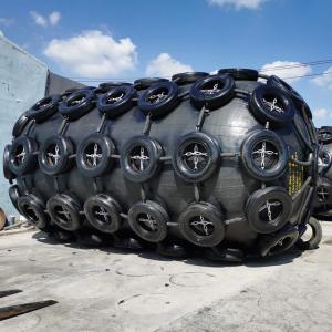 Quality ISO 17357 Standard Pneumatic Rubber Fender Sling Type Yokohama Fender wholesale