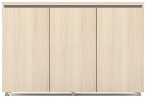 Quality Wooden Locking File Cabinet 1.2M 3 Doors for Living Room Office wholesale
