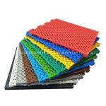 Outdoor Interlocking Polypropylene Floor Tiles Recyclable Basketball Court Use