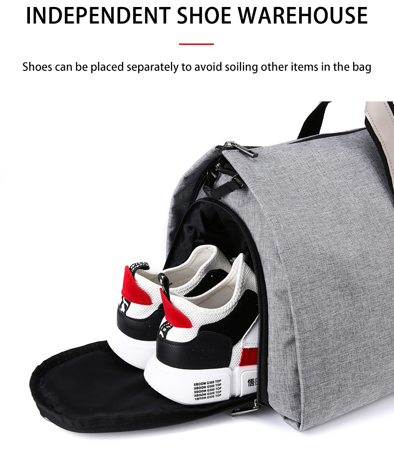 Comfortable Waterproof Folding Travel Duffle Bag Scratch Resistance