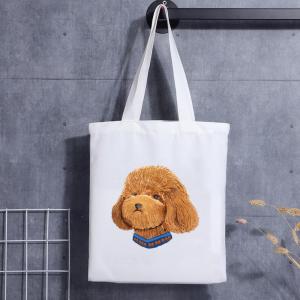 Quality Ladies Shoulder Shopping Cotton Canvas Tote Bag Custom Printed Logo wholesale