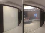 Liquid Crystal Switchable Privacy Glass With Switchable Smart Film