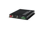 1080p 2 Channel 3G-SDI fiber video converter rs485+1Channel Forward Audio Single