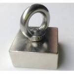 Super strong pot holding ndfeb magnetic hook N35 magnet grade