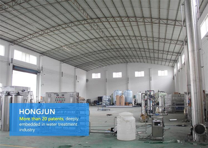 Electronic Industrial Water Purification Equipment 1000LPH For Pure Water