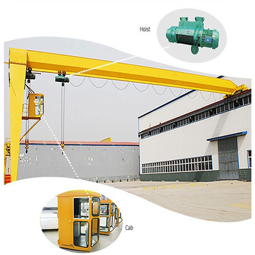 Semi- gantry crane 2-10 ton