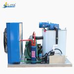 1000kg Saltwater Industrial Flake Ice Machine For Trawler Fishing