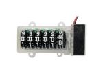 Multifunctional 6 Digits Energy Meter Parts Mechanical Meter Counter 800SC06P