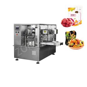 Quality Sugar Chocolate Candy Rotary Packing Machine PLC Control 50bags/Min wholesale