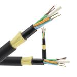 Adss Fiber Optic Cables 2 4 8 24 48 96 Core 12 Fiber G652D Single Mode Aerial