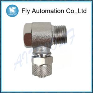 Quality Pneumatic1525 Series Tube CAMOZZI Swivel Male Elbow Sprint Nickel-plated 6/4-1/8 Brass Fittings wholesale