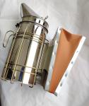 2020 Yellow stainless steel beekeeping tools bee smoker