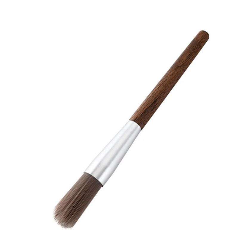 Barista Kitchen Hand Vintage-Style Coffee Grinder Cleaning Brush with Wooden Handle