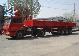 Quality SINOTRUK Front Lifting 50 Ton 3 Axle Semi Trailer Dump Truck wholesale
