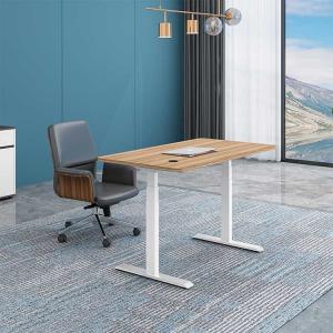 Quality 25mm Office Height Adjustable Desk Wooden Electric Standing Desk wholesale