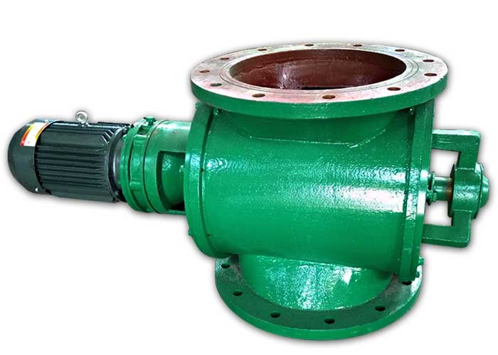 Cast Iron Round Flange Power 2L/R Rotary Air Lock Valve