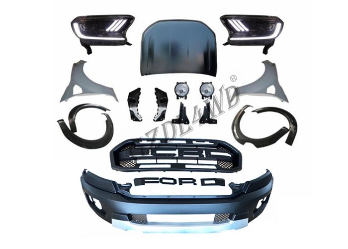 Raptor Conversion 2018 2019 T8 Wide Body Kit for Ford Ranger 2012 2015 T6