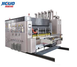 Quality Corrugated Box Flexo Printing Machine Slotter Cum Lead Edge Box Printing Machine wholesale
