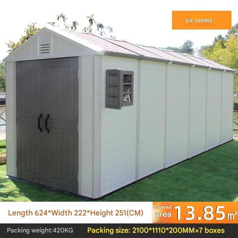 Removable Small Room for Steel Structure Outdoor Garden Simple Room Assembly Sundry Storage