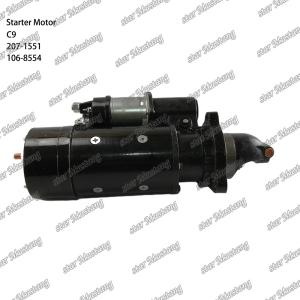 Quality Engine Starter Motor C9 11T 207-1551 106-8554 For Caterpillar Engine Spare Parts wholesale
