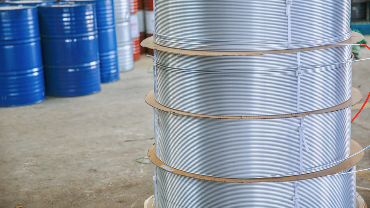 3103 H14 6mm Cold Drawn Aluminium Tube For Radiator, Extruded Aluminum Tube