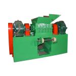 Double Shaft Waste Tire Shredder / Used Tire Recycling Machine / Rubber Powder