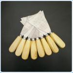 Professional Manufacture Wooden Handle Knife Putty Scraper Knife with 0.7mm