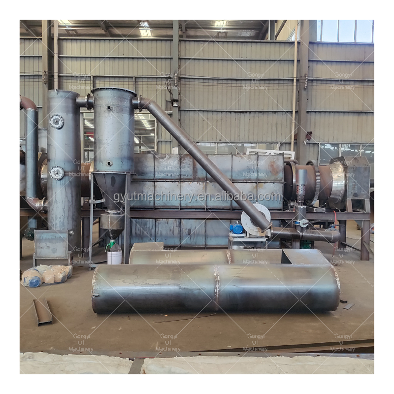 Continuous Charcoal Production from Coconut Shell with Wood Sawdust Pyrolysis Furnace